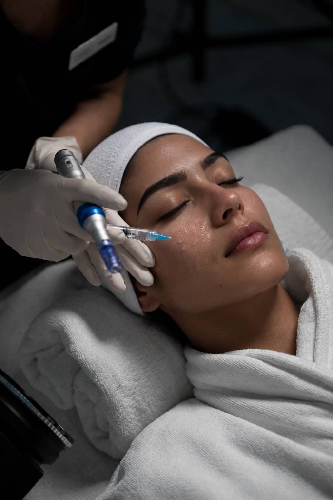 Microneedling with NAD+ – °CRYO Abu Dhabi