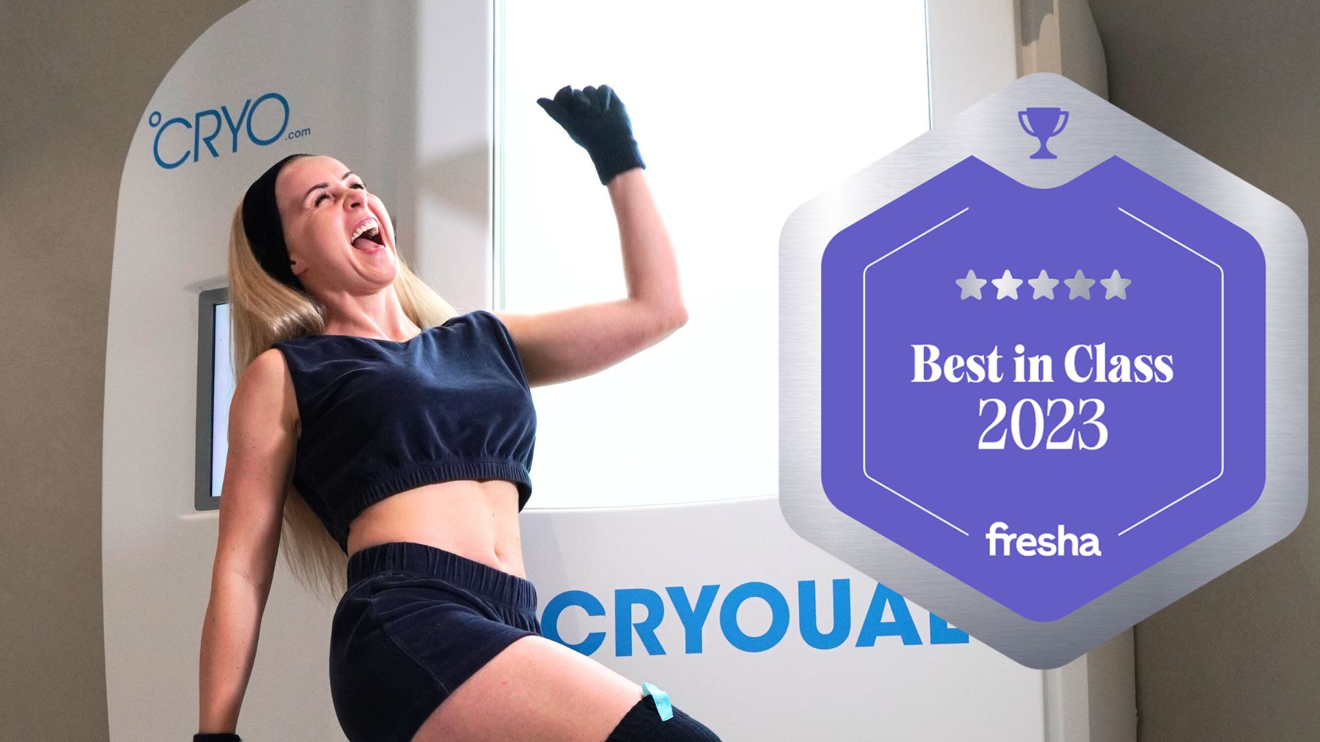 Celebrating Excellence: °CRYO UAE Awarded Best-in-Class by Fresha
